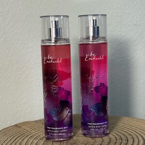 New Bath & Body Works Be Enchanted Fragrance Mist Set of Two